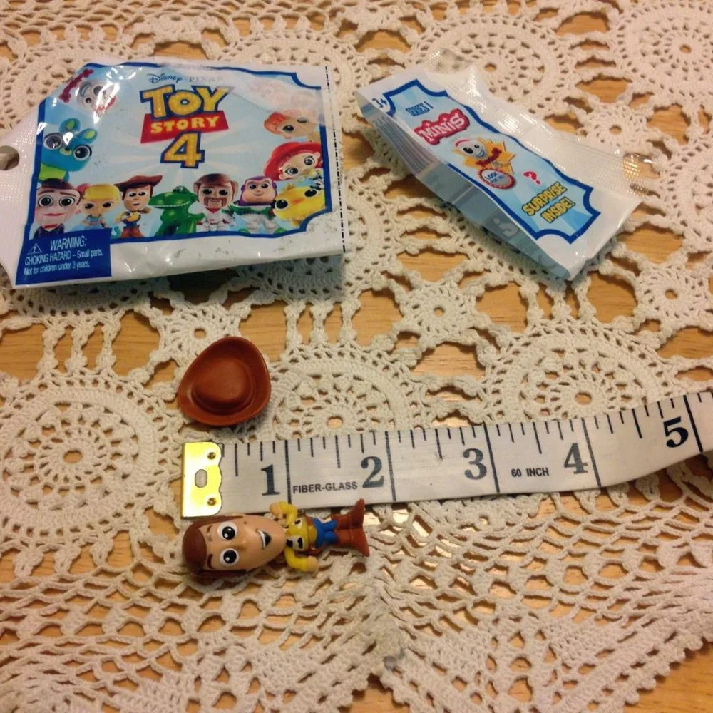 Toy Story 4 Series 1 Minis, two pieces, new, removed from packaging